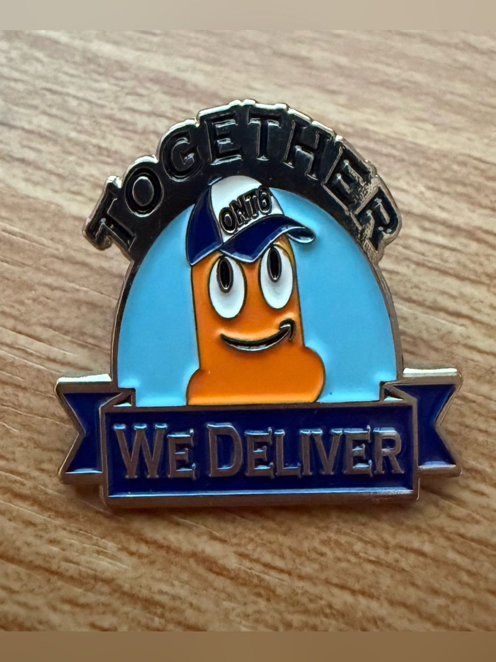 Amazon Employee “TOGETHER WE DELIVER” Peccy Pin
